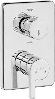 Смеситель для ванны E.C.A. Icon 102167201HEX-KDE хром